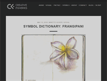 Tablet Screenshot of creativefisheries.com